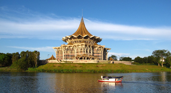 New Sarawak State Legislative Assembly Building, Sarawak, Malaysia